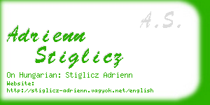 adrienn stiglicz business card